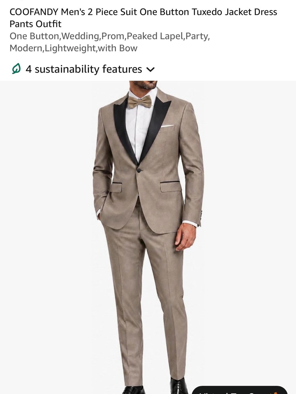 Men’s 2 Piece Suit